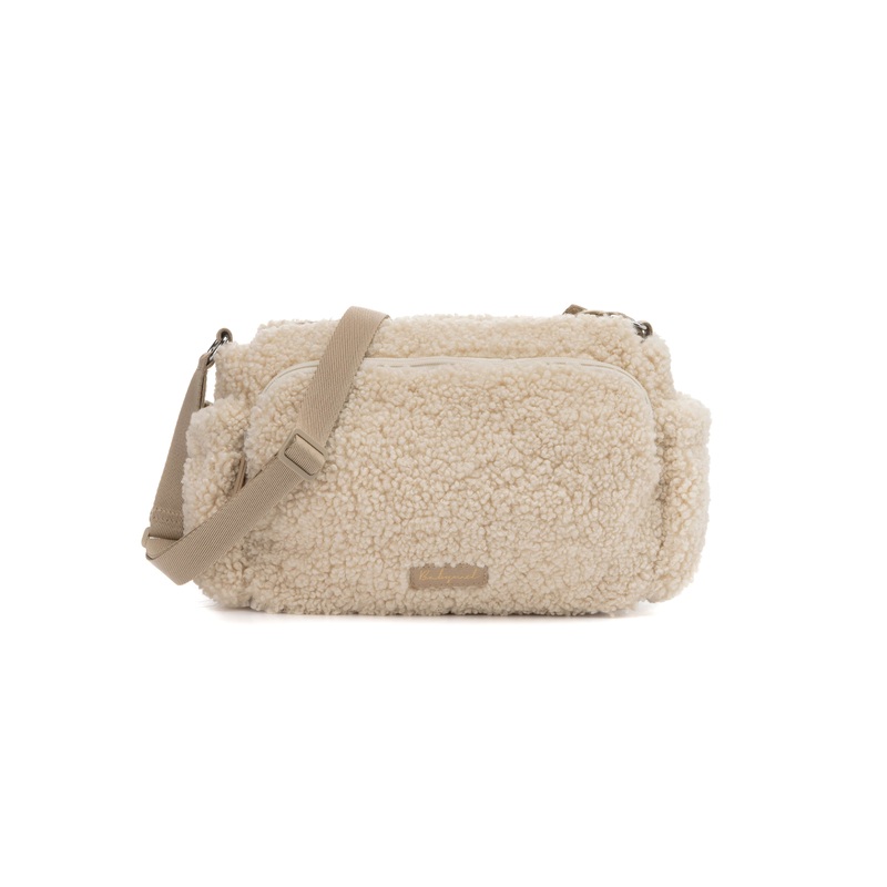 Babymel Teddy Stroller Bag Cream