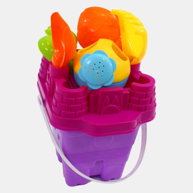Castle Beach Bucket  Purple