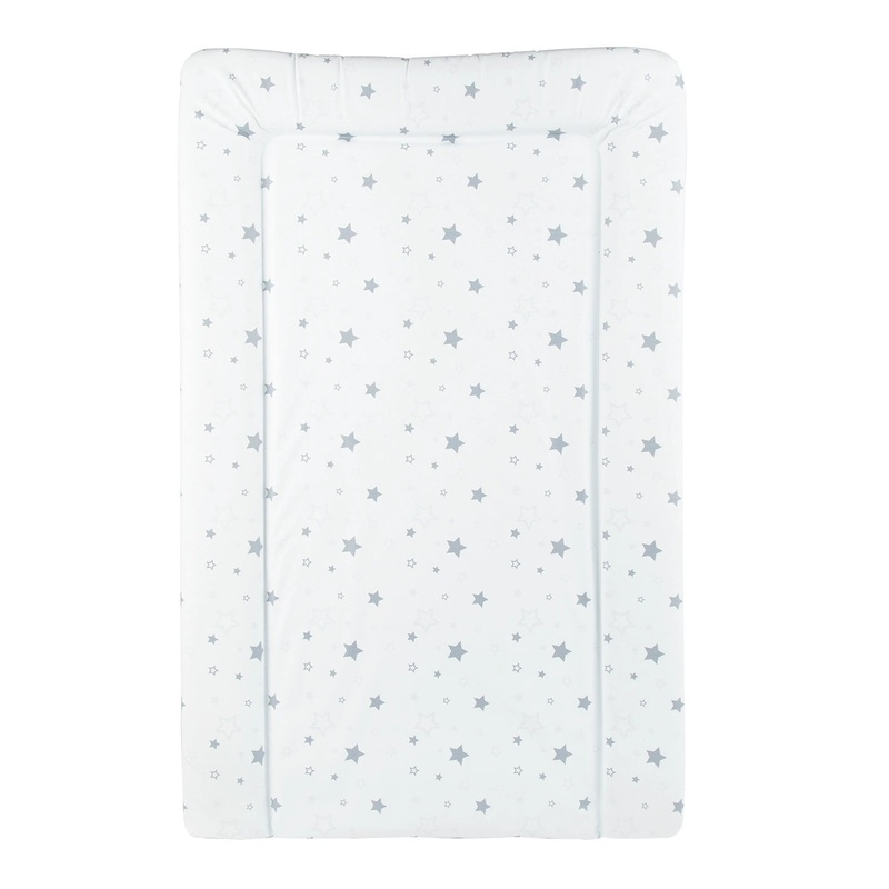 CuddleCo – Changing Mat – White Grey Stars