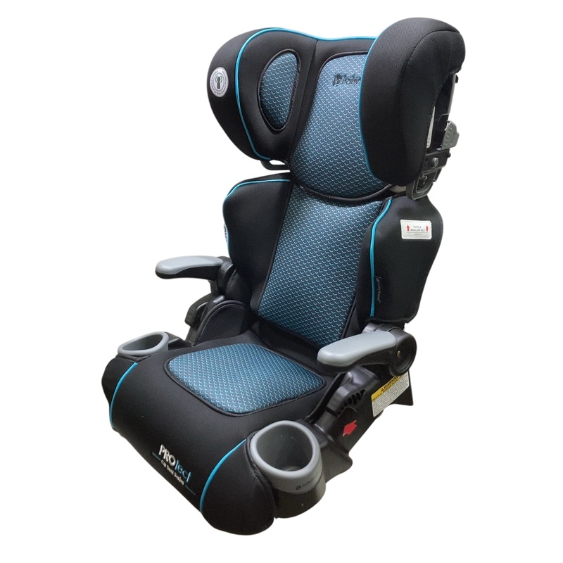 Baby Trend PROtect 2-in-1 Folding Booster Car Seat, 2024, Aqua Tech