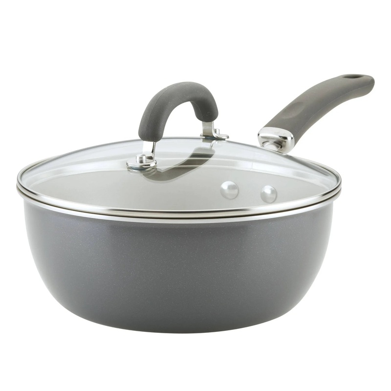 Create Delicious 3qt Everyday Pan Gray Shimmer