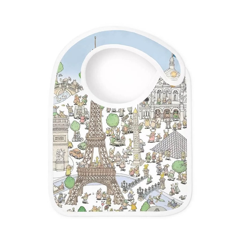 Satin Bib Paris