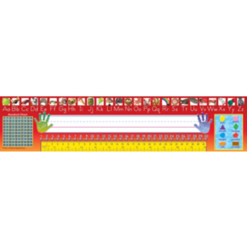 Traditional Printing Super Jumbo Name Plates-Red