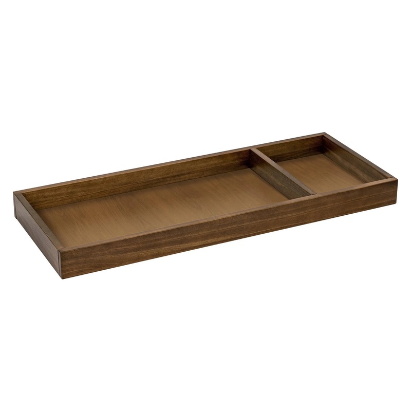 Universal Wide Removable Changing Tray – Walnut