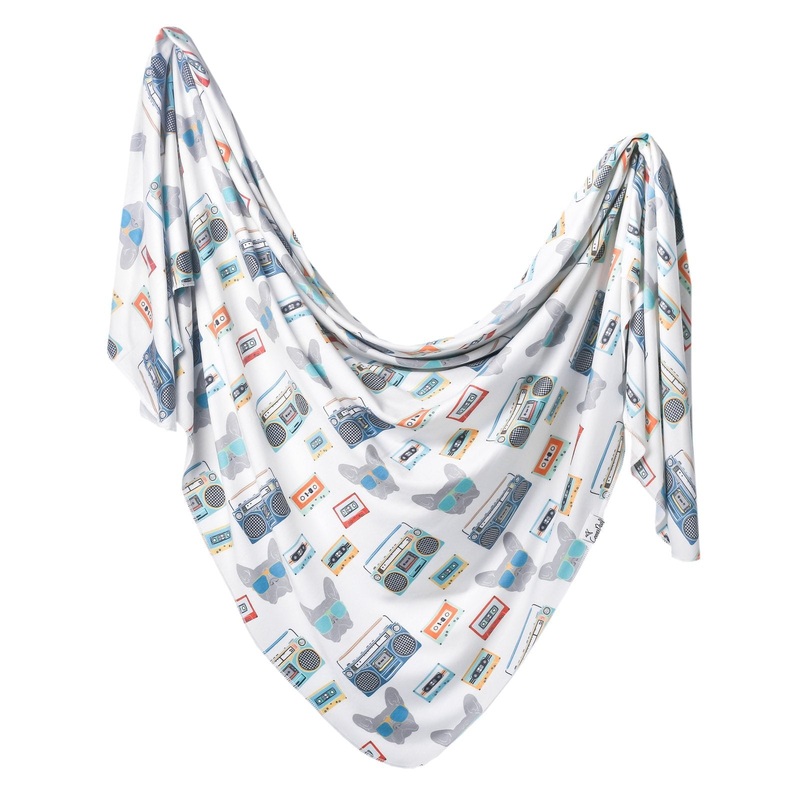 Copper Pearl Knit Swaddle Blanket | Bruno