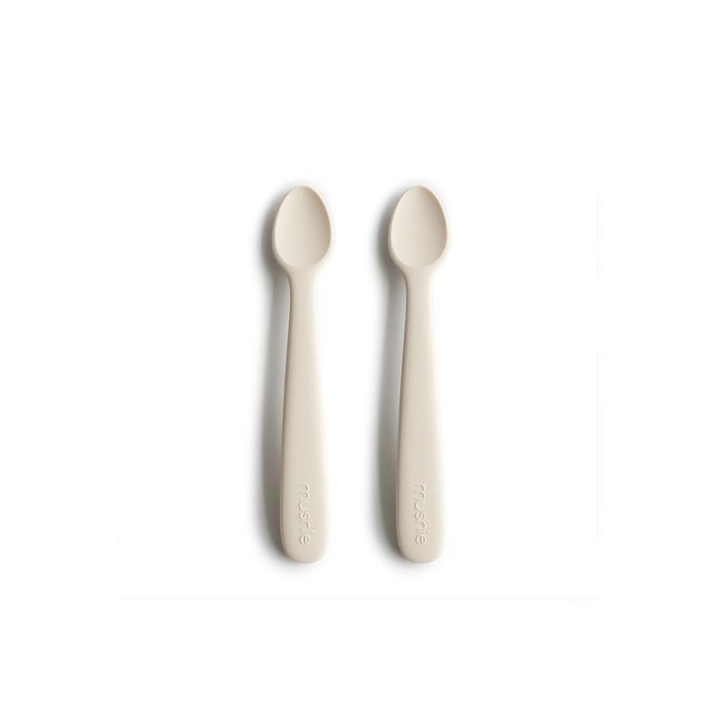 Mushie Silicone Feeding Spoons 2 Pack