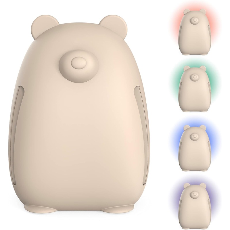 Pure Enrichment PureBaby Bear Air Purifier, Sweet Oat