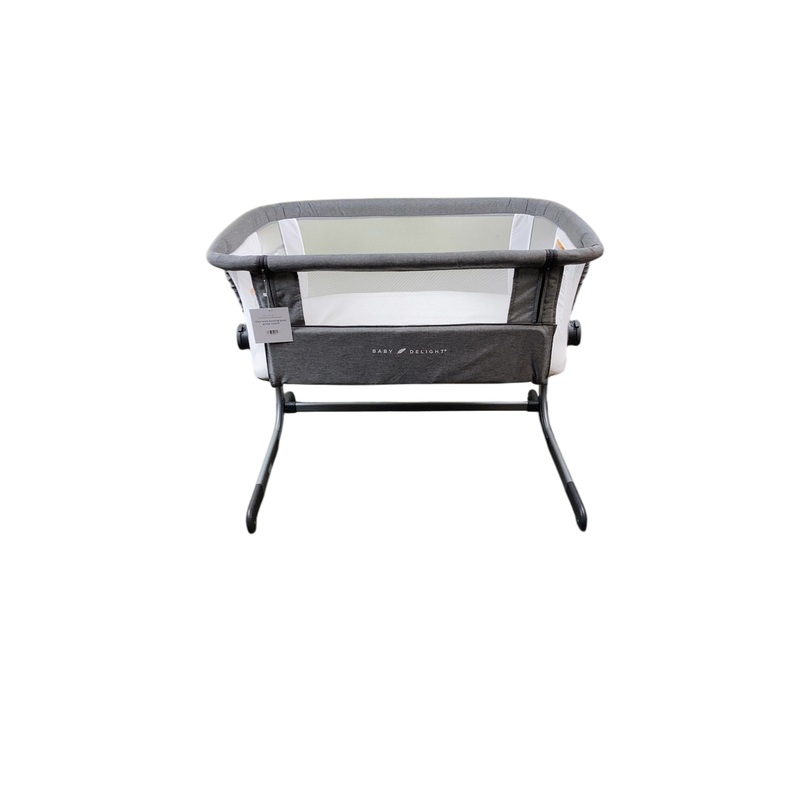 Baby Delight Beside Me Dreamer Bassinet & Bedside Sleeper, Charcoal Tweed