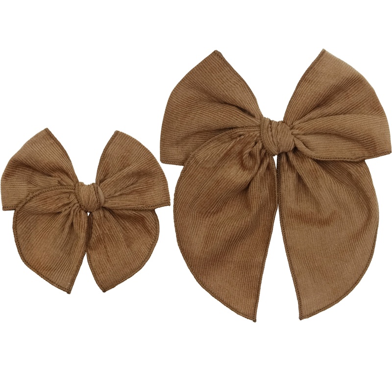 Heirloom Bow – Walnut Corduroy Clip