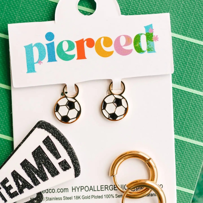 Soccer Earring Charms