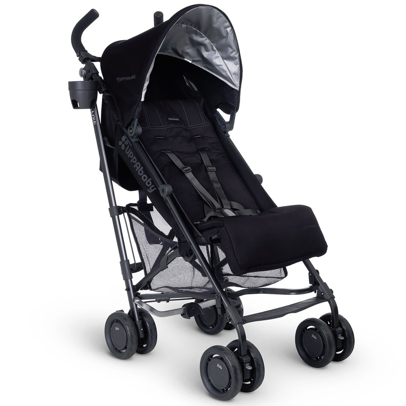 UPPAbaby 2017 G-LUXE Umbrella Stroller – Jake (Black/Carbon) – OPEN BOX RETURN