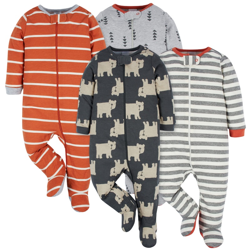 4-Pack Baby Boys Unbearably Cute Sleep ‘N Plays