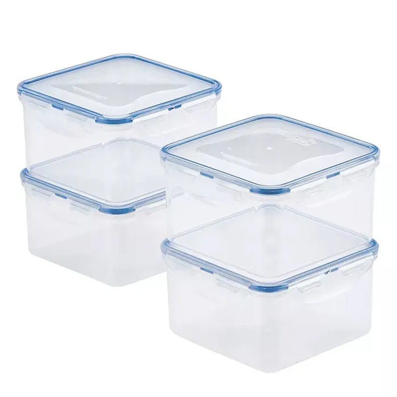 Easy Essentials Square 41-Oz. Food Storage Container, Set of 4