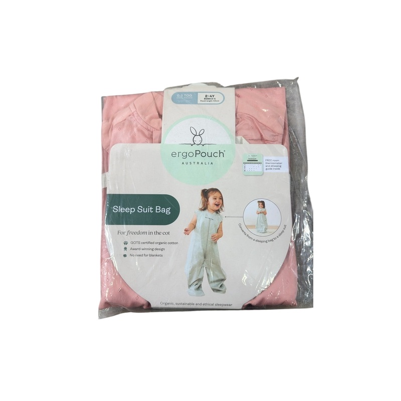 ErgoPouch Sleep Suit Bag .3 TOG, 2-4 Years, Berries