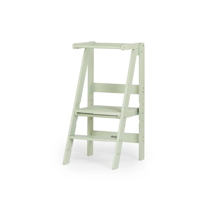 Folding toddler tower – sage (See description)