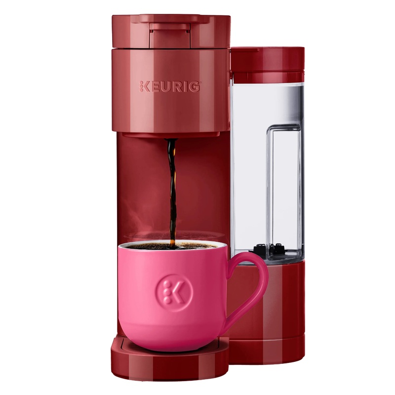 K-Express Essentials Single-Serve Coffee Maker – Vibrant Red (See Description)