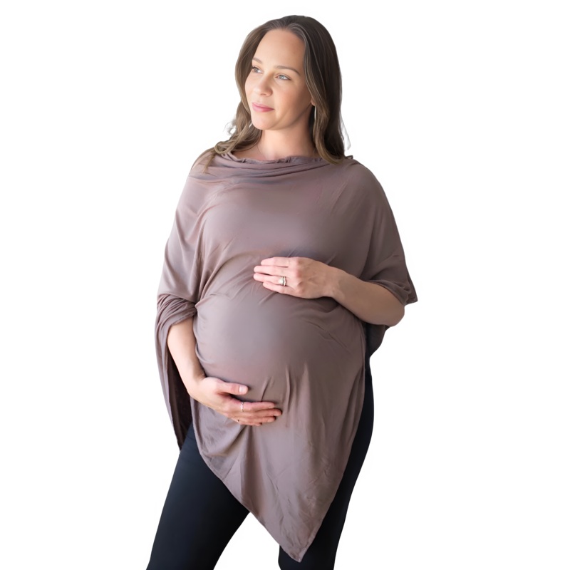 MATERNITY SNAP WRAP – NUDE