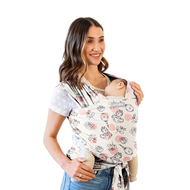Moby Featherknit Wrap, Disney’s Belle in Blush