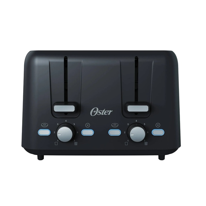 4-Slice Toaster With Extra-Wide Slots Black: Bagel & Bread Toaster, 1560W, Kitchen Aid, Spot Clean
