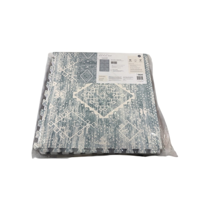 House Of Noa Little Nomad Play Mat, 4×6′, Indigo