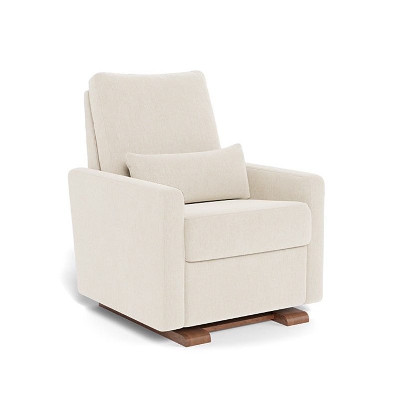Monte Design Motorized Matera Glider Recliner – Walnut Base
