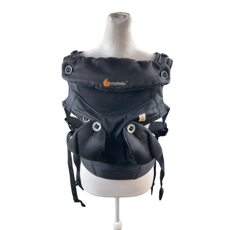 Ergobaby 360 All Positions Cool Air Mesh Baby Carrier, Onyx Black