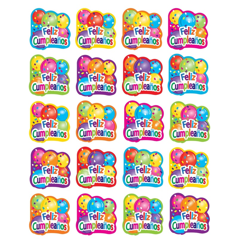 Feliz Cumpleaos Stickers