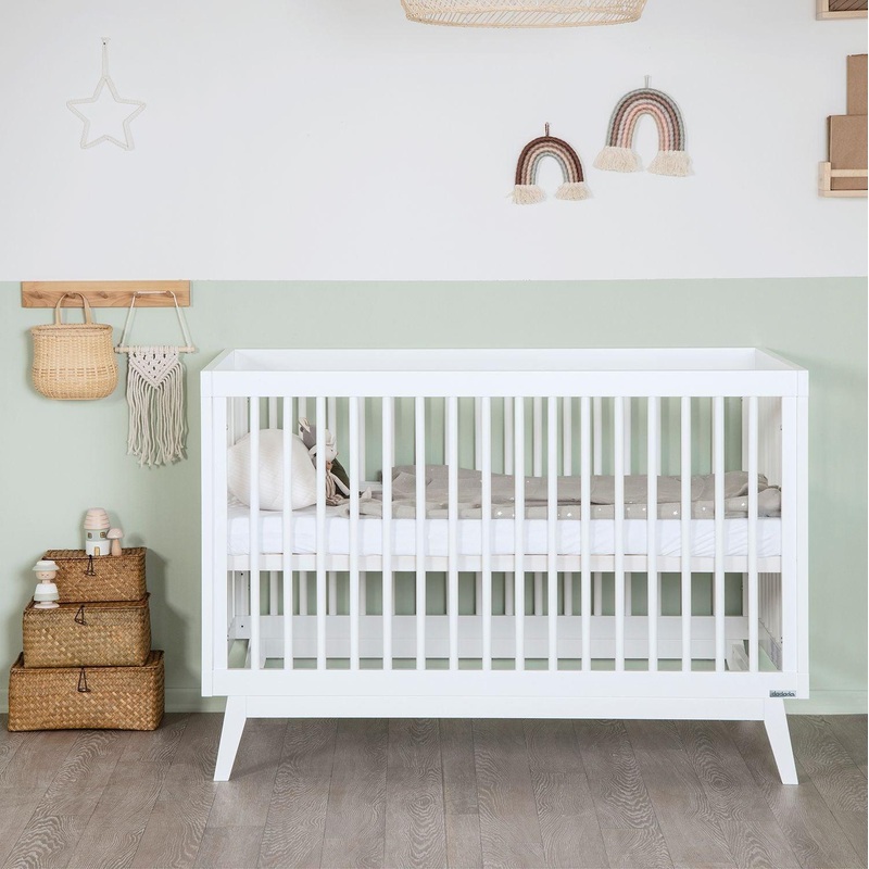 Dadada – Soho 3-in-1 Convertible Crib – White
