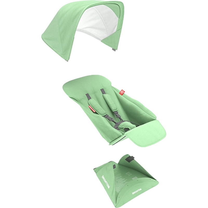 Greentom Reversible Seat Fabric Set – Mint