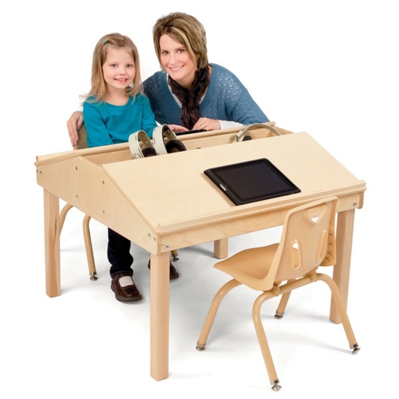 Jonti-Craft Quad Tablet And Reading Table – 24″ High