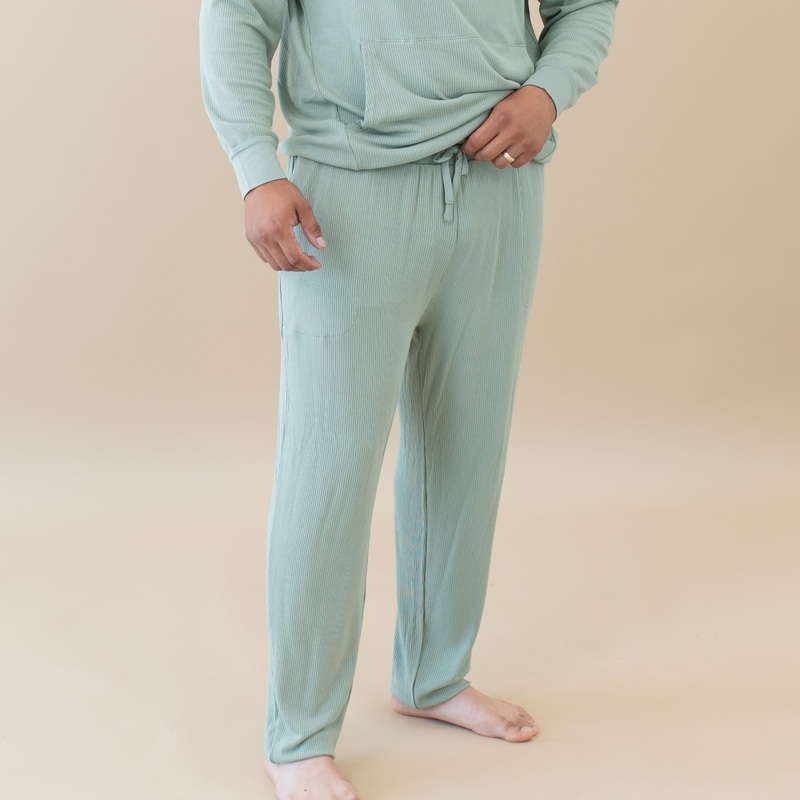 Men’s Ribbed Jogger Pant in Thyme
