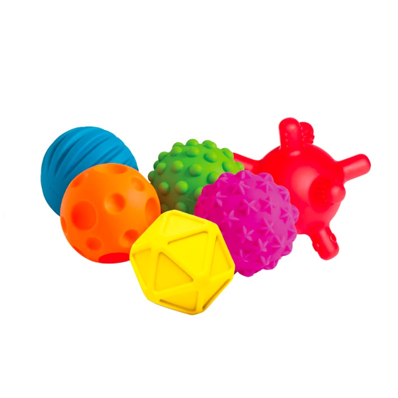 Sensory Mini Balls – 6 Pack