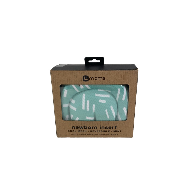 4moms Reversible Newborn Insert, Mint Cool Mesh