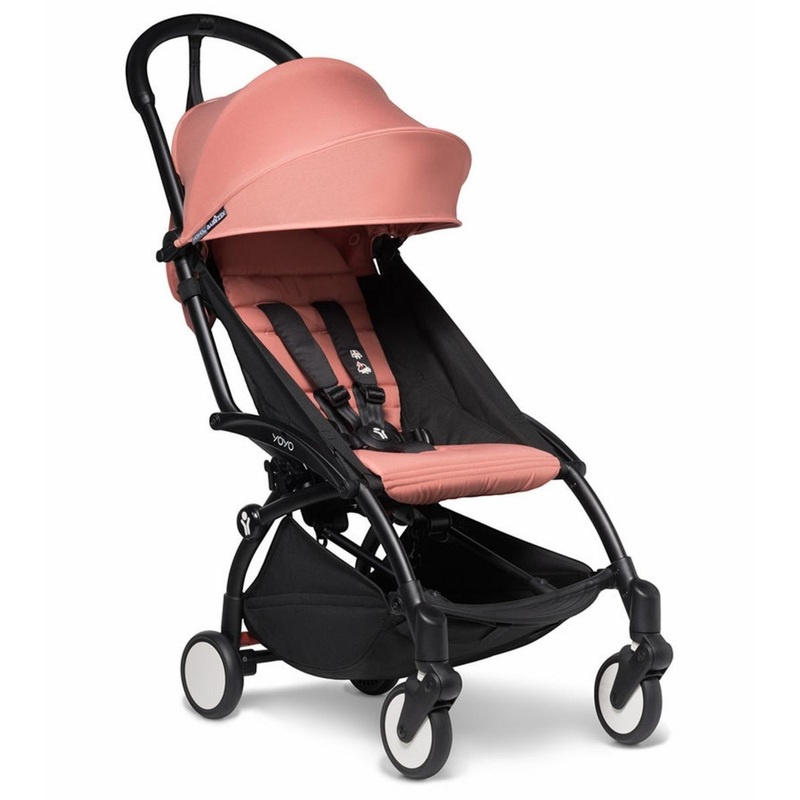 Babyzen OPEN BOX YOYO2 Ultra Compact 6+ Stroller (One Box) – Black / Ginger