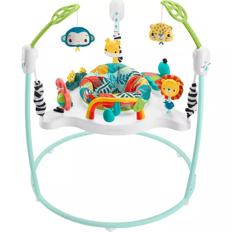 Jumping Jungle Jumperoo Baby Jumper with Lights and Sound (See Description)