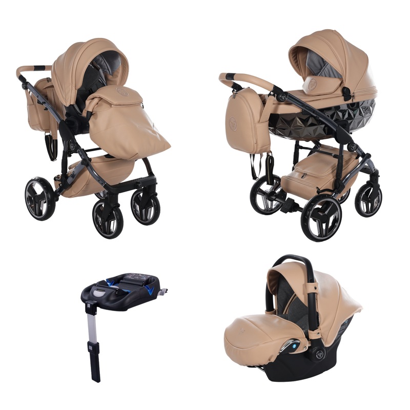 JUNAMA HANDCRAFT CAMEL – 4IN1 (INCLUDES CAR SEAT & ISOFIX BASE)