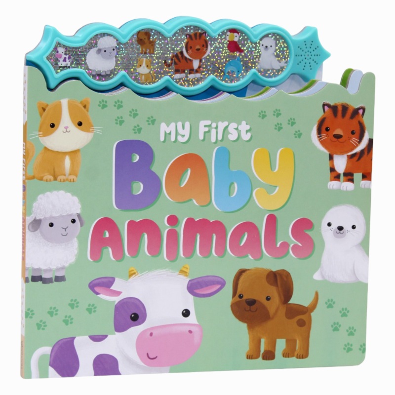 My First Baby Animals (Sparkly Button Sound Book)  Meet the Cutest Creatures