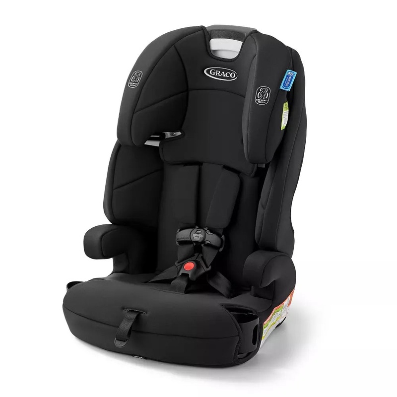 Tranzitions 3-in1 Harness Booster Car Seat – Black (See Description)