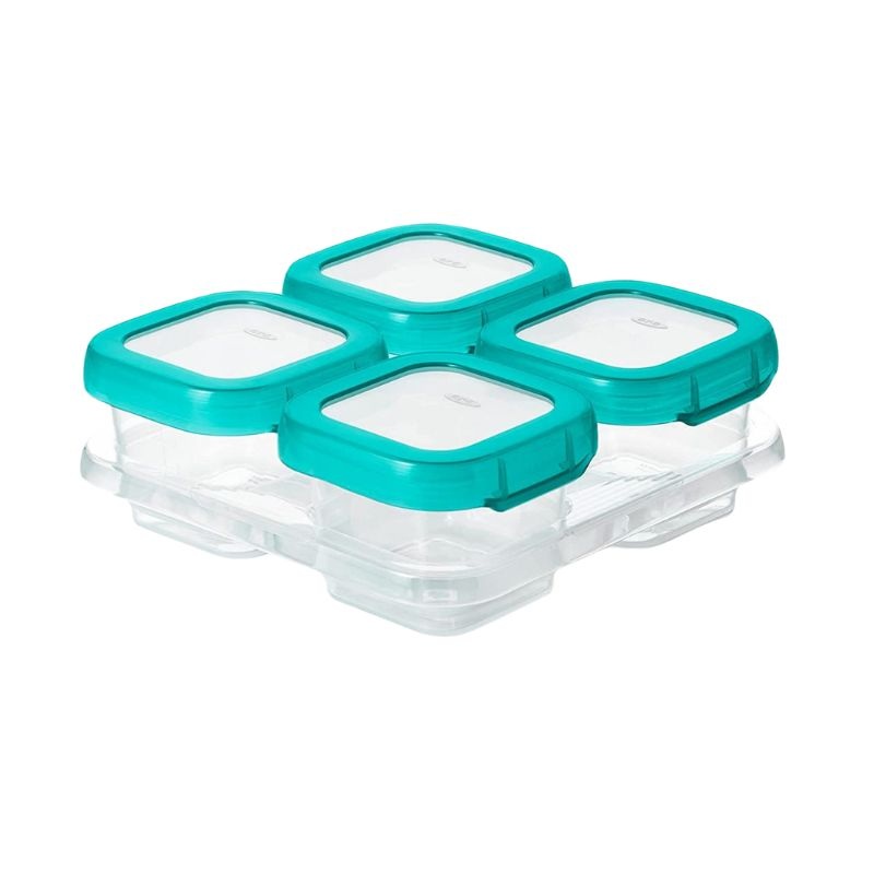 Baby Blocks Freezer Storage Containers – 4 oz