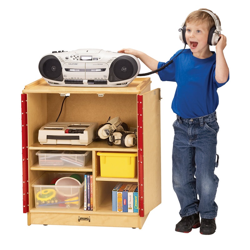 Jonti-Craft Media Cart – No Doors