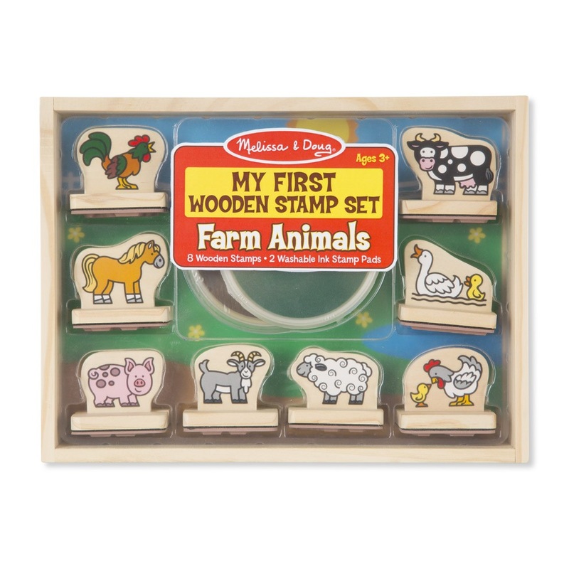 My First Wooden Stamp- Farm