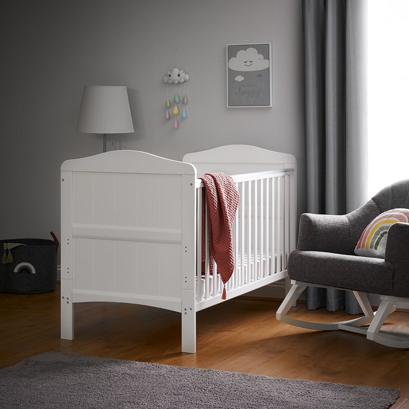 Obaby Whitby Cot Bed – White