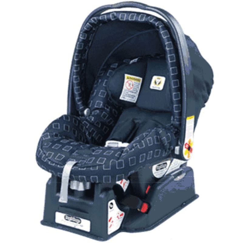 Peg Perego Primo Viaggio SIP Infant Car Seat 2007 Crystal Blue Fabric