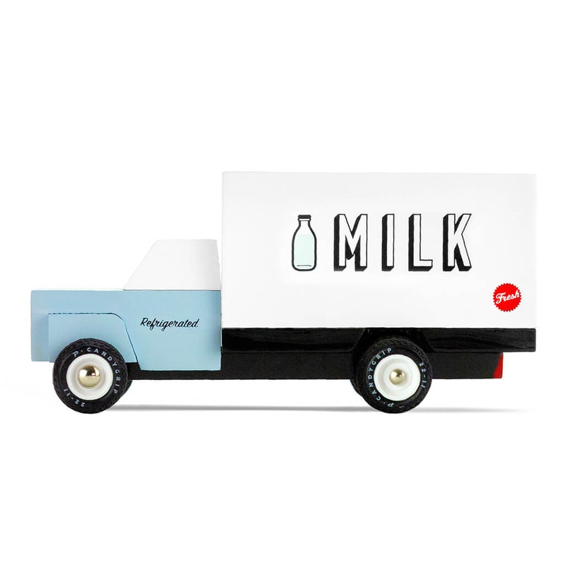 Candylab Milk Truck Toy Car