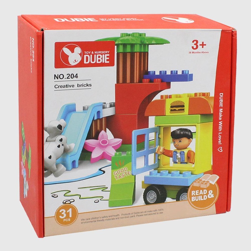 Dubie Building Blocks Educational – Creative bricks 31 Pcs