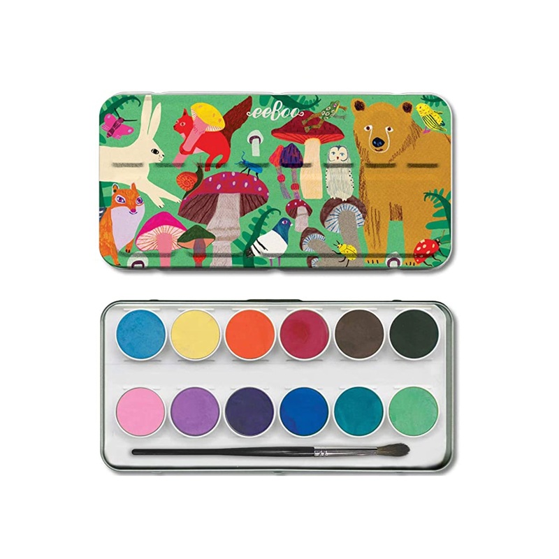eeBoo Mushroom Watercolors