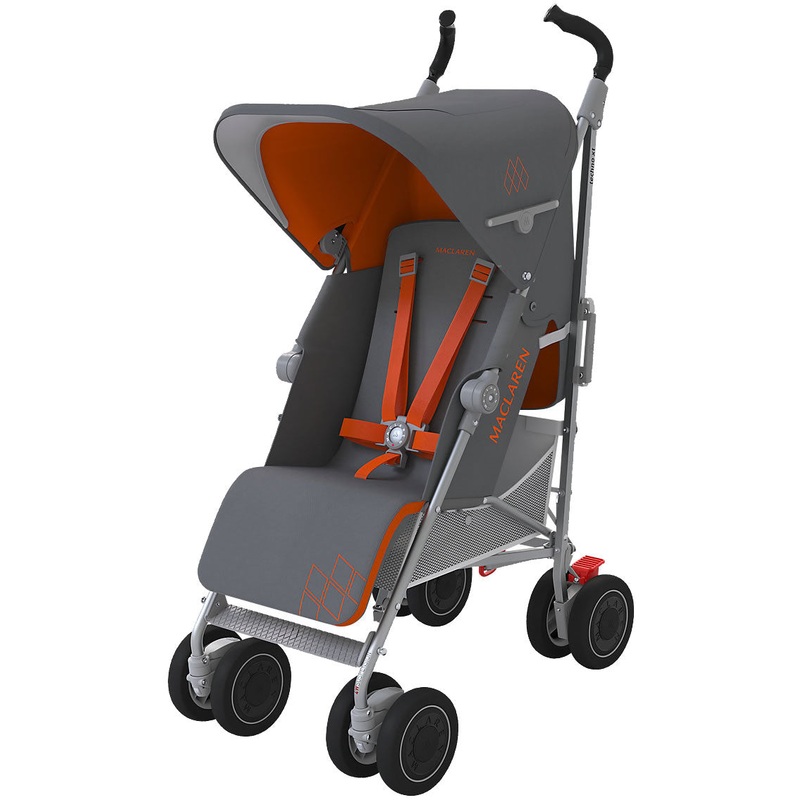 Maclaren Open Box 2016/2017 Techno XT Stroller – Charcoal/Marmalade