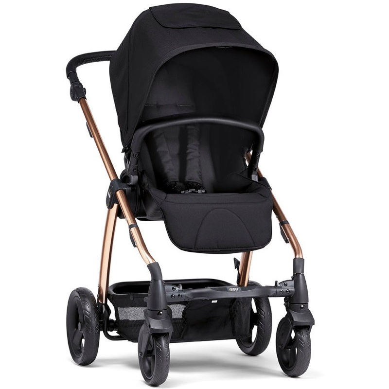 Mamas & Papas Sola 2 Chrome Stroller – Black/Rose Gold