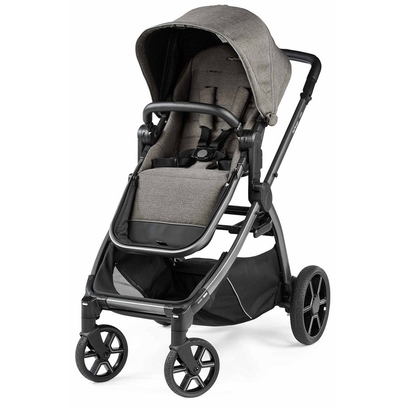 Peg Perego YPSI Single-to-Double Stroller – City Grey