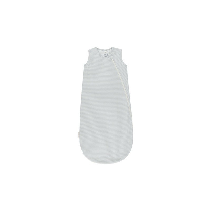 Quincy Mae Jersey Sleep Bag – Sky Micro Stripe
